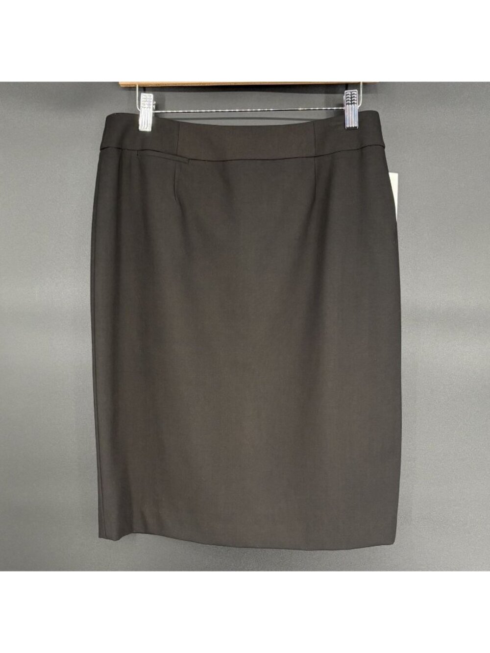 NWT Calvin Klein Women's Black Pencil Skirt 10 Knee Length Career Office